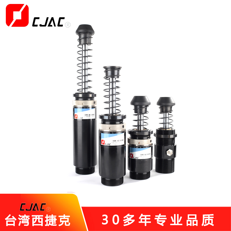 液壓緩沖器如降低噪音緩沖器何提高跳樓機的安全度